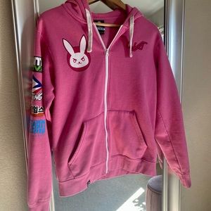D.va Jinx Hoodie Size Large